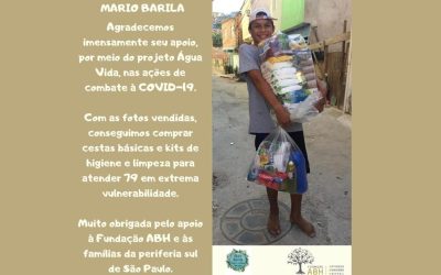 Ação social na Pandemia.