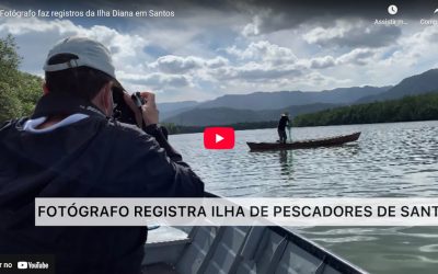 Fotógrafo faz registros da Ilha Diana em Santos