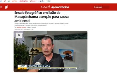 Ensaio fotográfico em lixão de Macapá chama atenção para causa ambiental