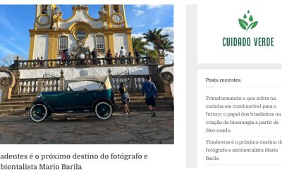 Tiradentes é o próximo destino do fotógrafo e ambientalista Mario Barila