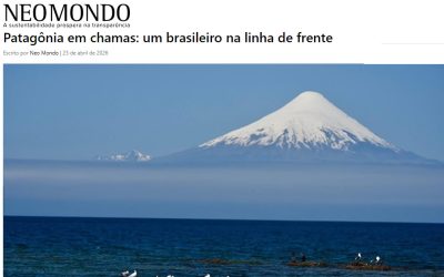 Patagônia em chamas: um brasileiro na linha de frente