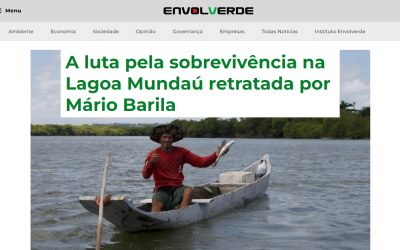 A luta pela sobrevivência na Lagoa Mundaú retratada por Mário Barila